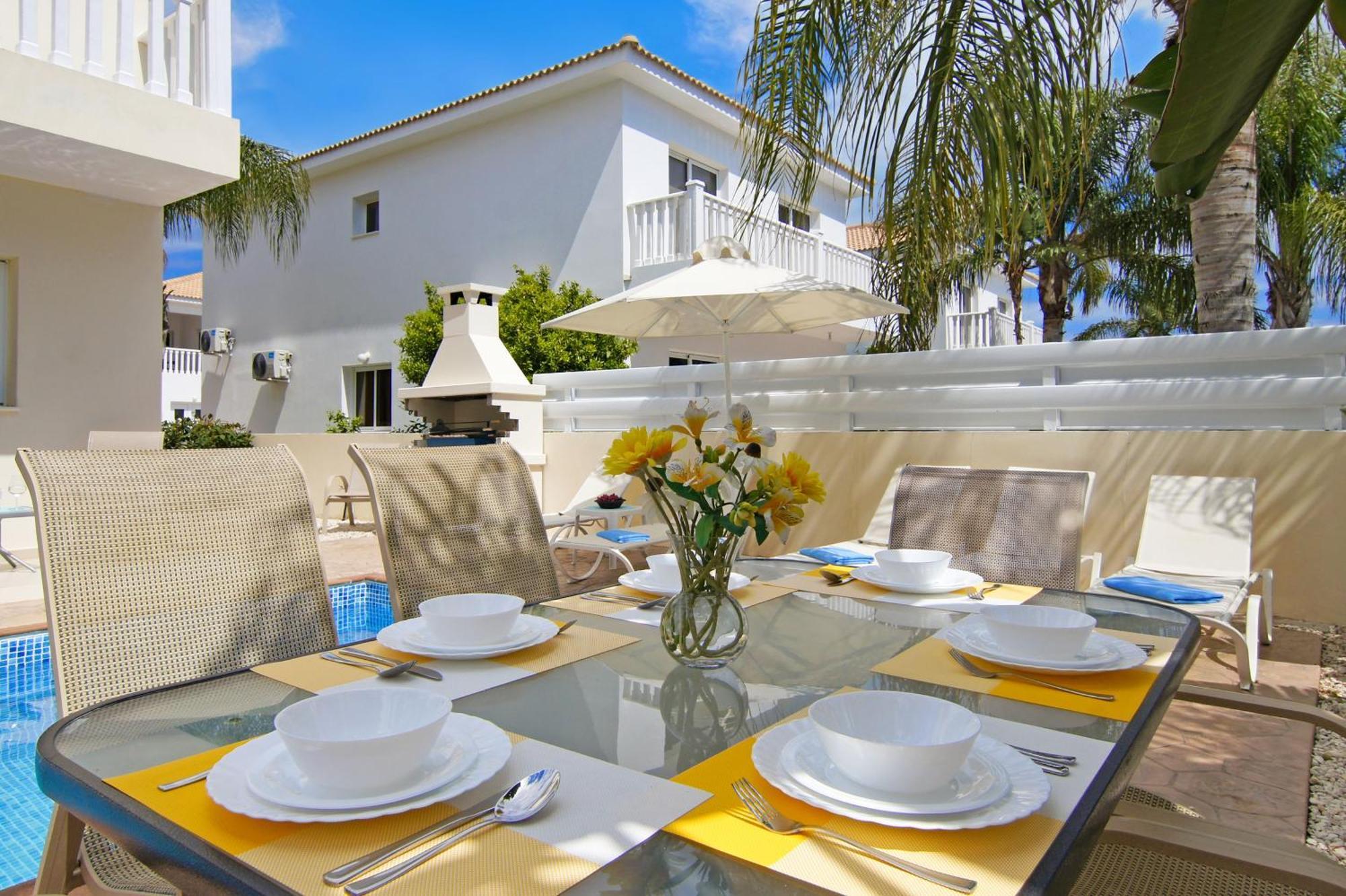 Nissi Sapphire Villa Ayia Napa Exteriör bild